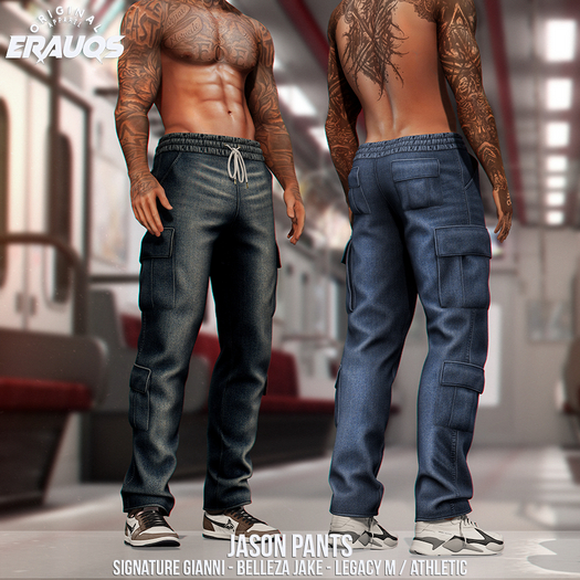 [ ERAUQS ] - Jason Pants - Fatpack