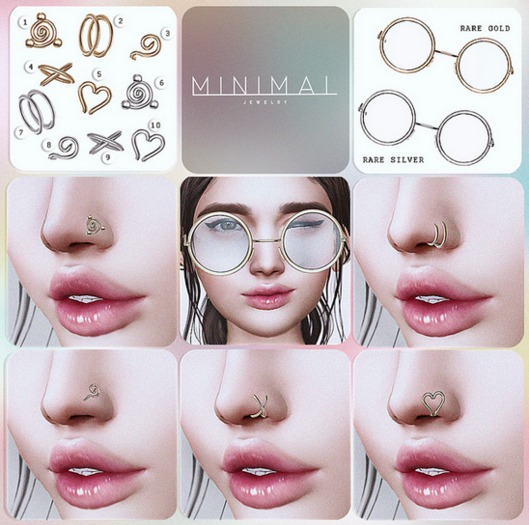 MINIMAL - Gio Piercing *7* -Silver-