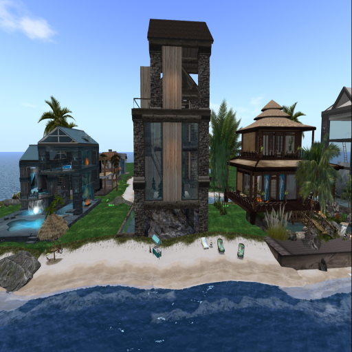 Sunrise beach side Home, 500 LD/Week. 100 Prims, Furnished home
