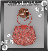 {Red} "Gang Gang" Handbag
