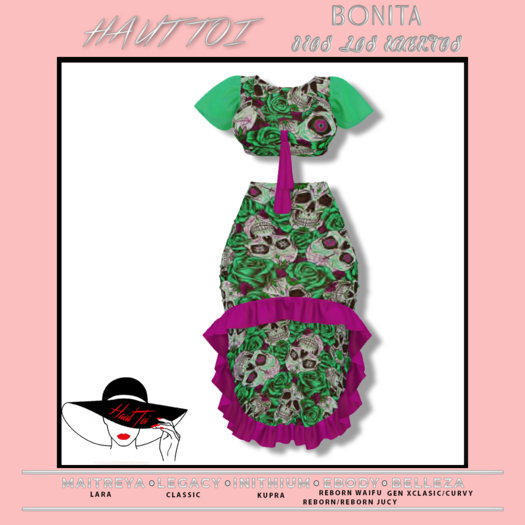 [HT]Bonita-Dress- Dios Los Muertos-9(wear)