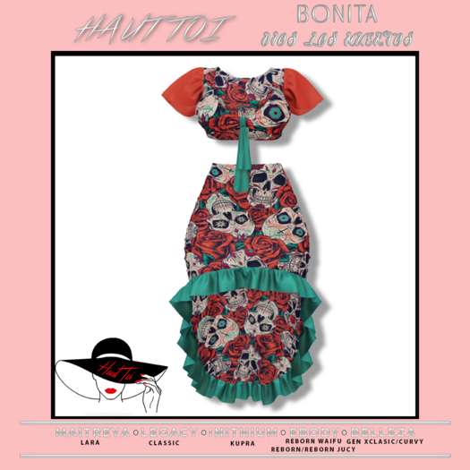 [HT]Bonita-Dress- Dios Los Muertos-1(wear)