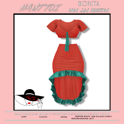 [HT]Bonita-Dress- Dios Los Muertos-2(wear)