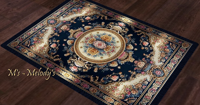 M's - Carpet/rug/ - "Baroque Nebulon"
