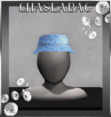 {Light Blue} "Gang Gang" Bucket Hat