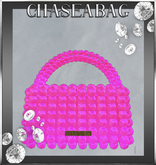 {Cranberry} "Tropicana Handbag"