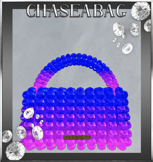 {Blue Razz} "Tropicana Handbag"