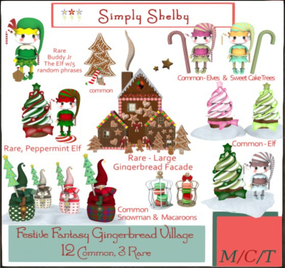 christmas macaroons  - light mix