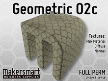 PBR Textile Fabric Geometric 02c