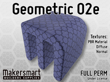 PBR Textile Fabric Geometric 02e