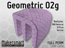 PBR Textile Fabric Geometric 02g