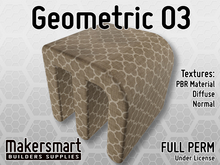 PBR Fabric Geometric 03