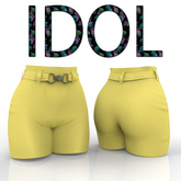 Yellow Fynn Shorts