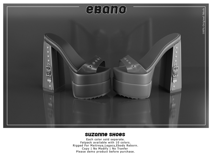 Ebano-Suzanne Shoes(DEMO)