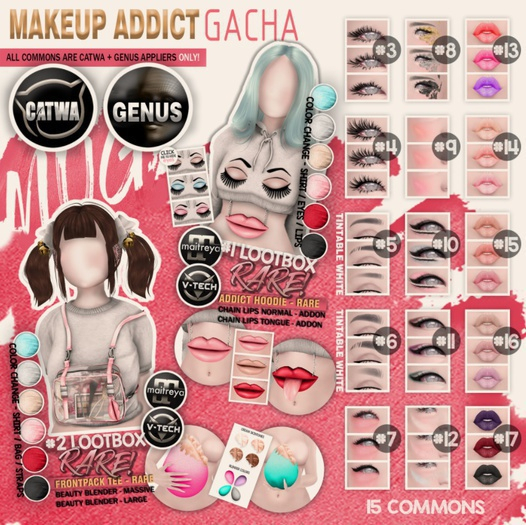 Mug - Makeup Addict - #17 Dark Lipstick