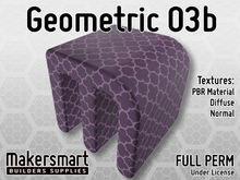 PBR Fabric Geometric 03b