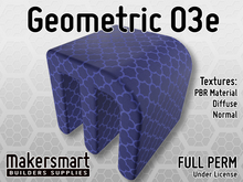 PBR Fabric Geometric 03e