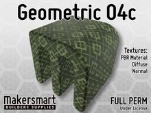 PBR Material Fabric Geometric 04c