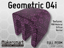 PBR Material Fabric Geometric 04i