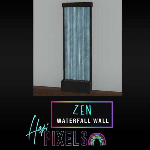  [*** Hapi Pixels ***] Blue - Zen Waterfall