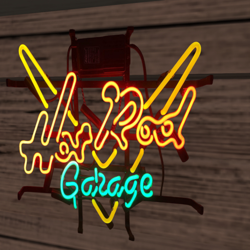 Sign- Hot Rod Garage 1.0 Boxed