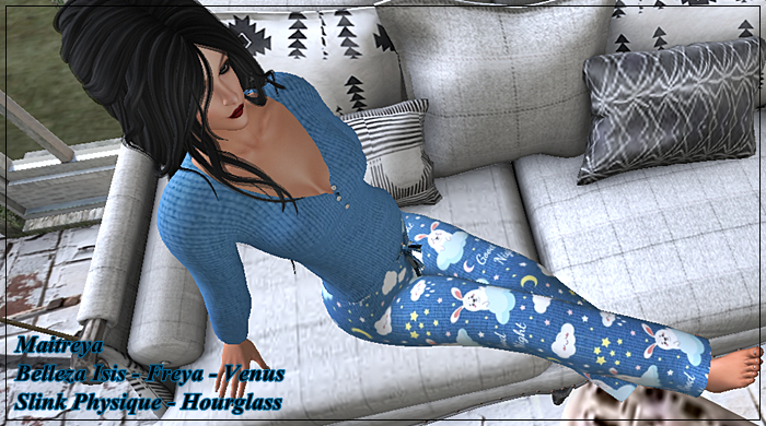 *YT* Pyjama Good Night  *Dark Blue