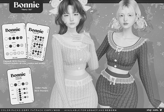 Bonnie - Merry Set DEMO Fatpack