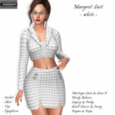 [Xprs] - Margret Suit White