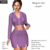 [Xprs] - Margret Suit Purple