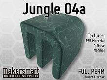 PBR Texture Fabric Jungle 04a