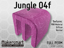 PBR Texture Fabric Jungle 04f