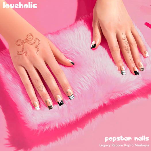 #Loveholic - Popstar Nails DEMO