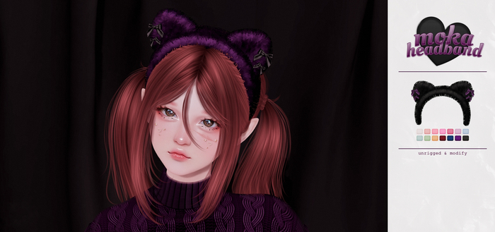 nyaru - moka headband