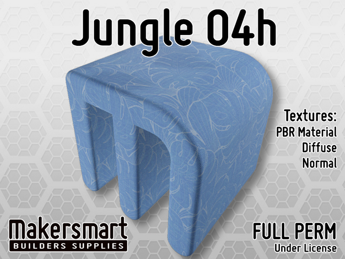 PBR Texture Fabric Jungle 04h