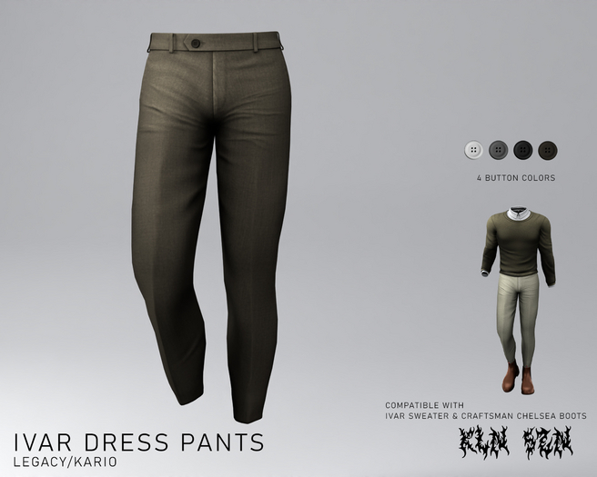 KLN SZN - Ivar Dress Pants Latte