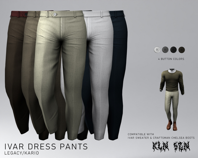 KLN SZN - Ivar Dress Pants Fatpack