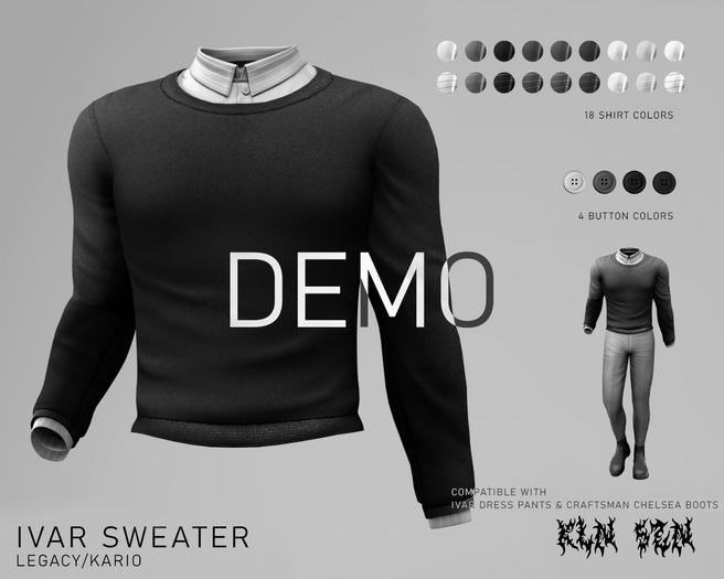 KLN SZN - Ivar Sweater Demo