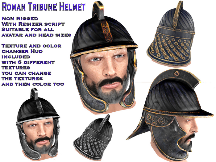 Roman Tribune Helmet  (ADD)