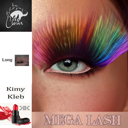 Clover- MegaLashes Rainbow Lashes