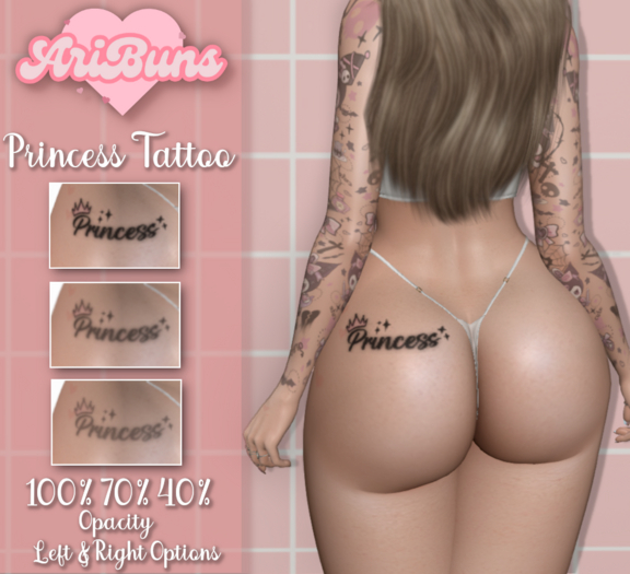 [AriBuns] Princess - Tattoo (L&R)