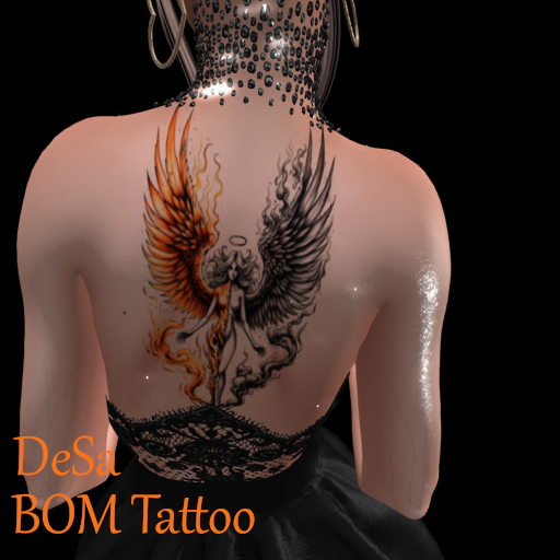 DeSa -Angel & Fire- BOM Tattoo (Add)