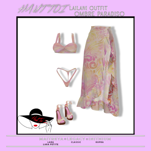 [HT]Leilani-Bikini Sarong Outfit-Ombre Paradiso-1(wear)