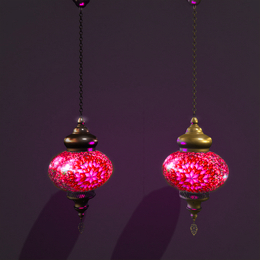 Kiyori // Mosaic Hanging Lamp Cherry