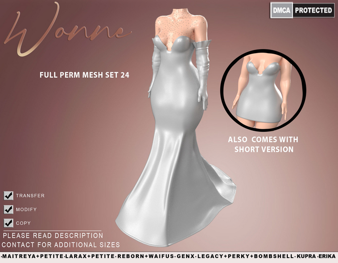 WONNE (24) Full Perm Mesh