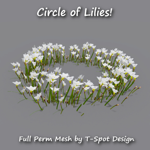 T-Spot Mesh - Circle of Lilies - FP - LI=0.9