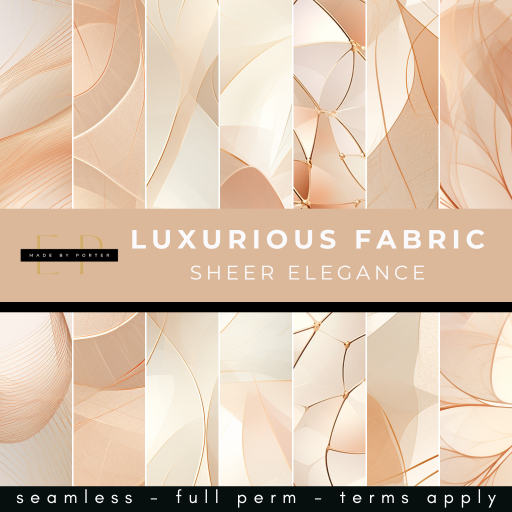 Made by Porter - Luxurious Fabric - Sheer Elegance