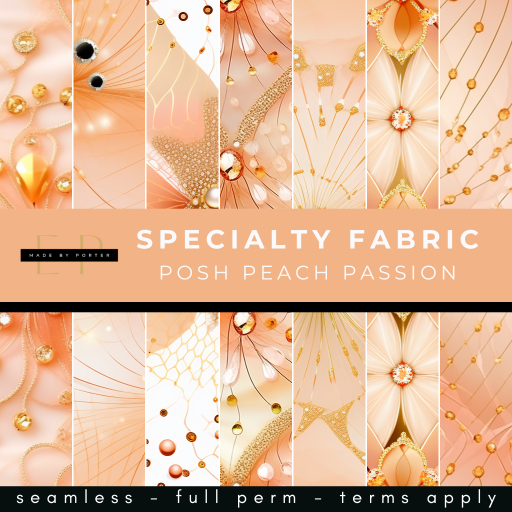 Made by Porter - Specialty Fabric - Posh Peach Passion