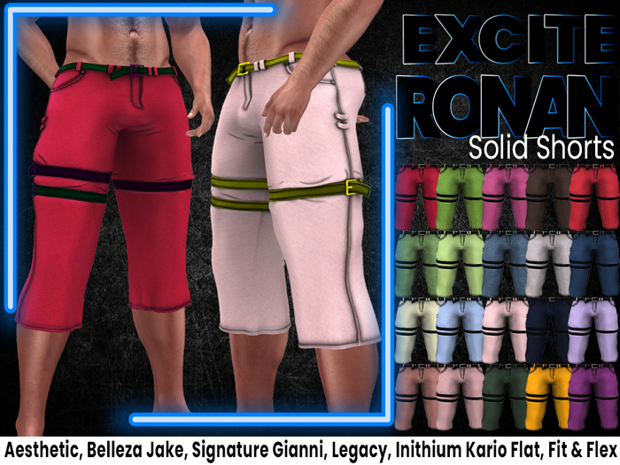 Excite Ronan Shorts Solid