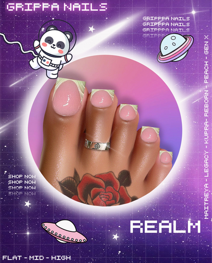 Grippa Pedi:: Realm Set