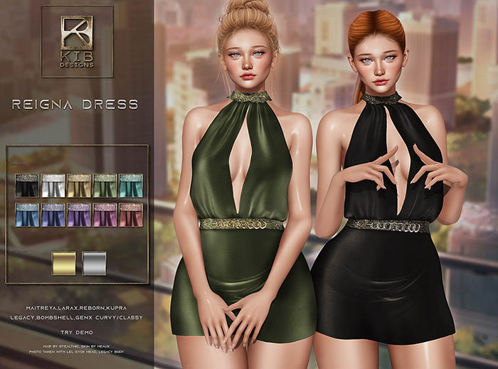KiB Designs - Reigna Dress FATPACK